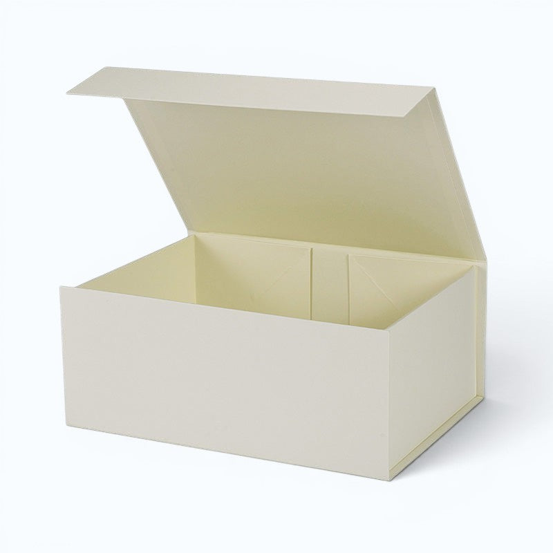 Magneetdoos met strik - A5 - Ivoor kraft - Couture