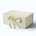 Magneetdoos met strik - A5 - Ivoor kraft - Couture