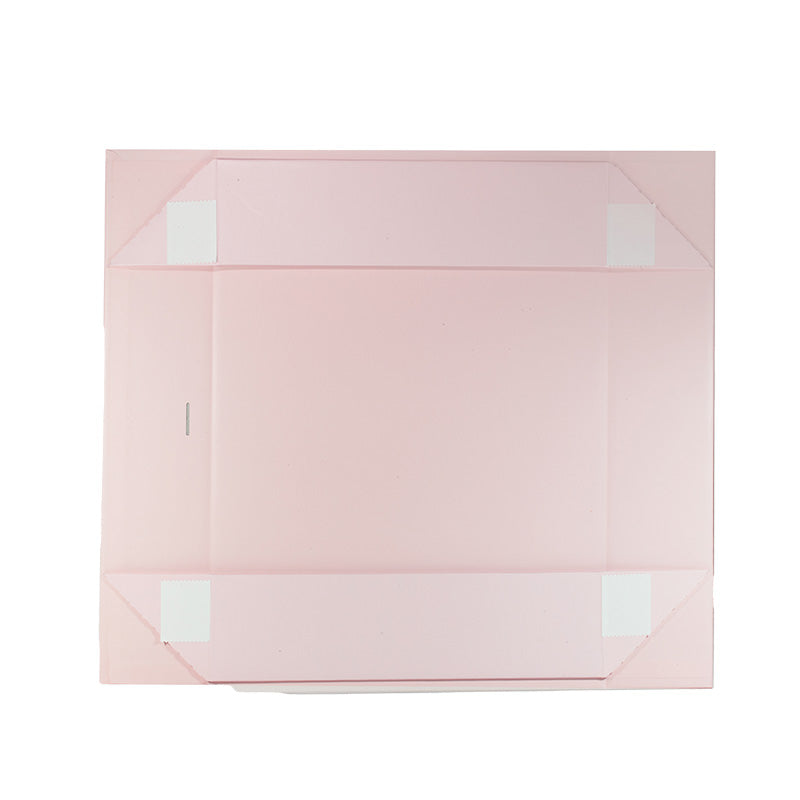 Magneetdoos met strik - A4 - Roze mat gelamineerd - Couture