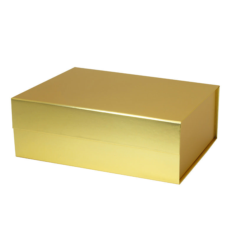 Magneetdoos met strik - A4 - Goud mat gelamineerd - Couture