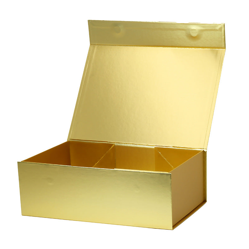Magneetdoos met strik - A4 - Goud mat gelamineerd - Couture