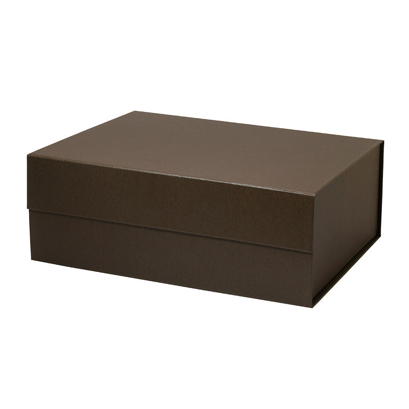 Magneetdoos - A4 - Bruin mat gelamineerd - Oxford leer - Couture