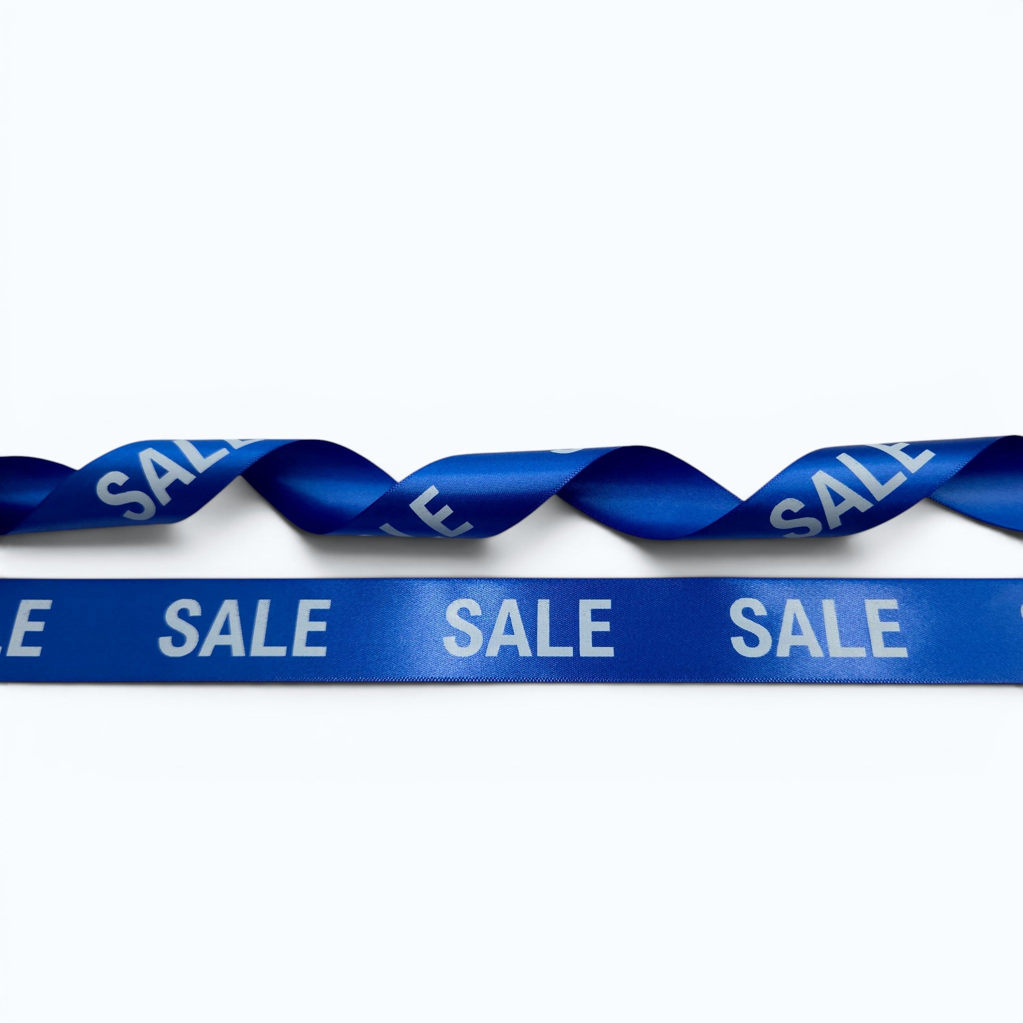 20mm Luxuriöses Satinband bedruckt mit Fußbällen pro 25-Meter-Rolle.