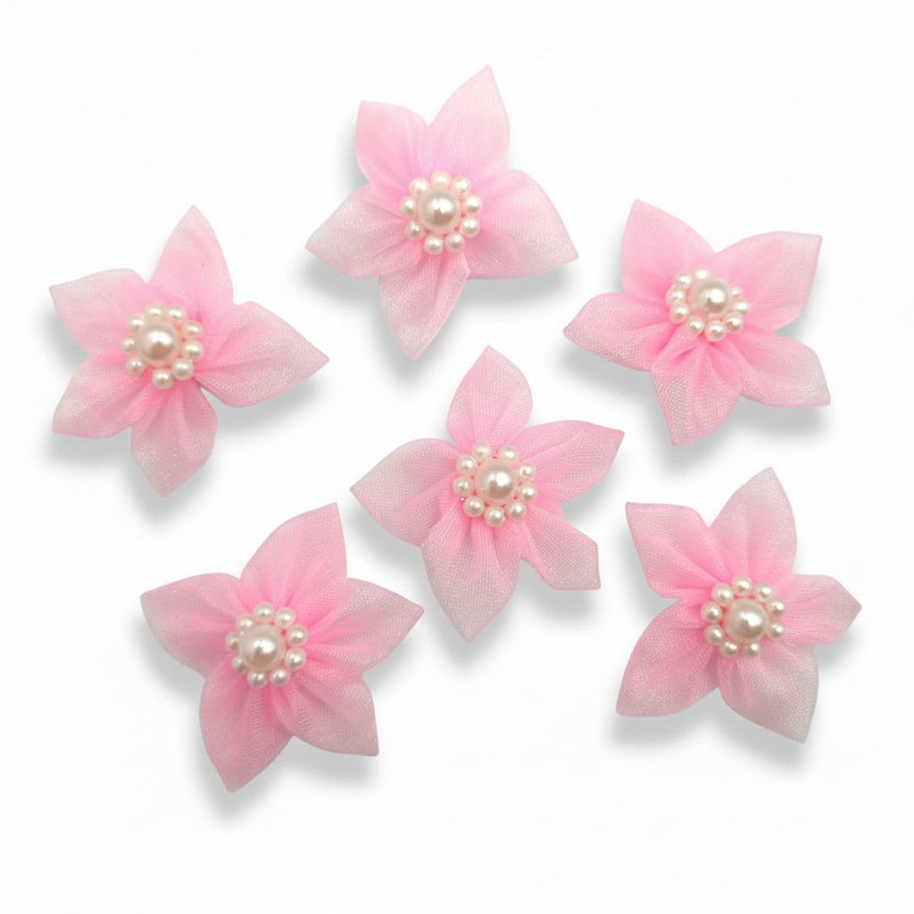 Organzablüten Lila – 100 Stück