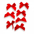 Satin Schleife – Rot (20x40mm) pro 50 Stück