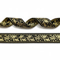 Satinband mit Zebramuster – 25mm pro 25 Meter.