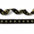 Satinband mit Zebramuster – 25mm pro 25 Meter.