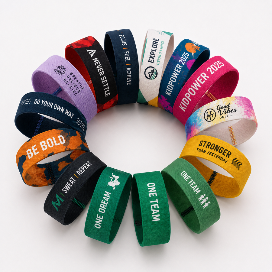 Full Color Armbänder elastisches Band