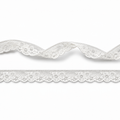 Nylon Kant 25mm — Wit | Per 25 meter