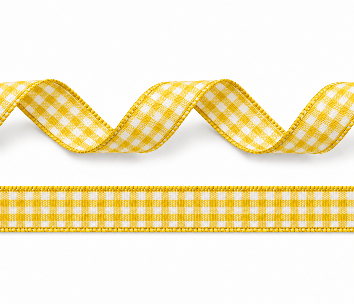 Geruit lint polyester 10mm in 11 verschillende kleuren op rollen van 25 meter