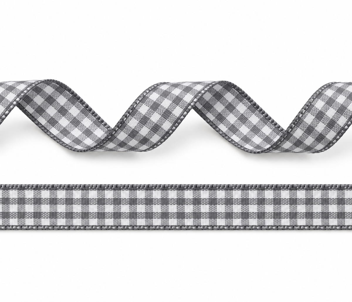 Geruit lint polyester 10mm in 11 verschillende kleuren op rollen van 25 meter