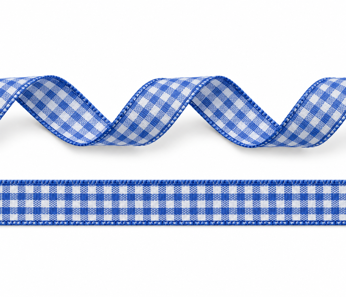 Geruit lint polyester 10mm in 11 verschillende kleuren op rollen van 25 meter