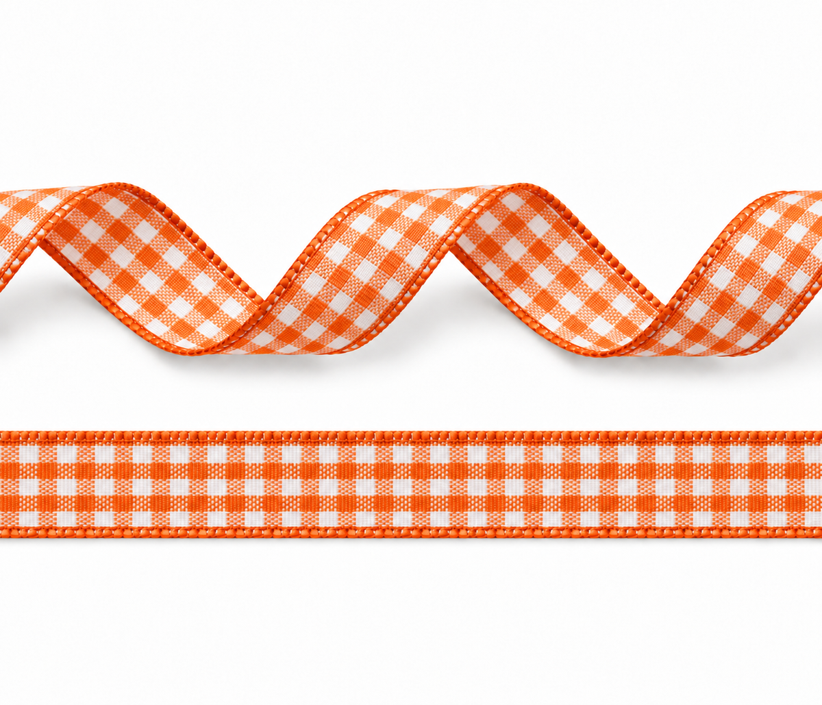 Geruit lint polyester 10mm in 11 verschillende kleuren op rollen van 25 meter