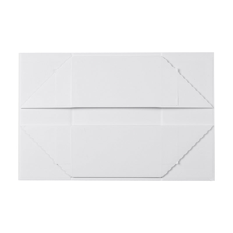 Magneetdoos met strik - A5 - Wit mat gelamineerd - Couture